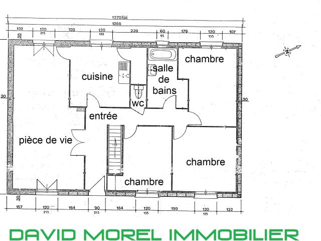 Maison traditionnelle 5 pièces
