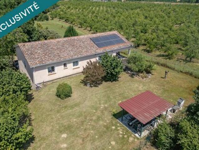 Maison de 145 m² – 4 chambres – Terrain de 1 700 m² – Saint Salvy 47360