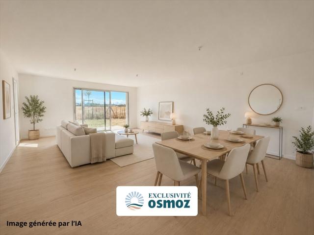 Maison type 5 de 2026 avec extérieur et stationnements ! 105m² L'Houmeau