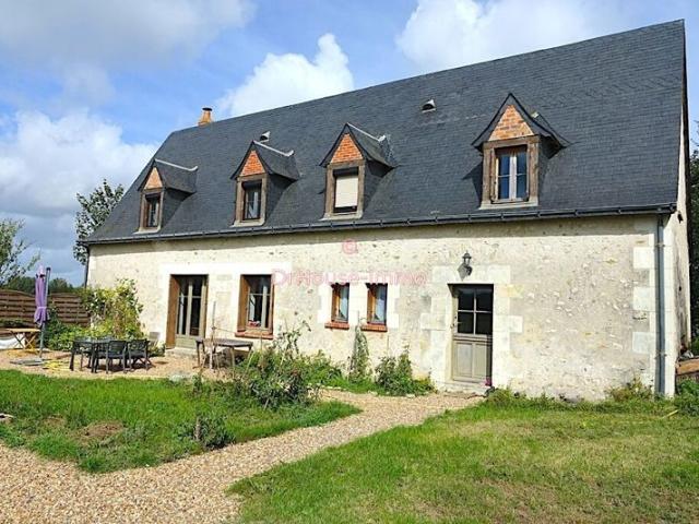 Maison type longère, 154 m2, 3 chambres, au calme, SANS TRAVAUX, DPE C
