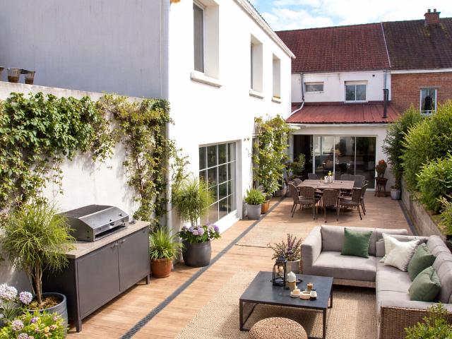 MAISON TYPE LOFT BOLLEZEELE + TERRASSE ET ROOF TOP