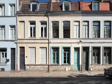 Maison typique du Vieux Lille, rue Voltaire