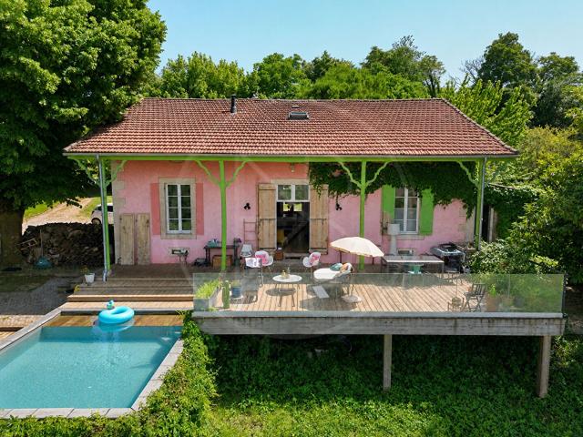 Maison unique et pleine de charme avec vue campagne 226m² Monségur