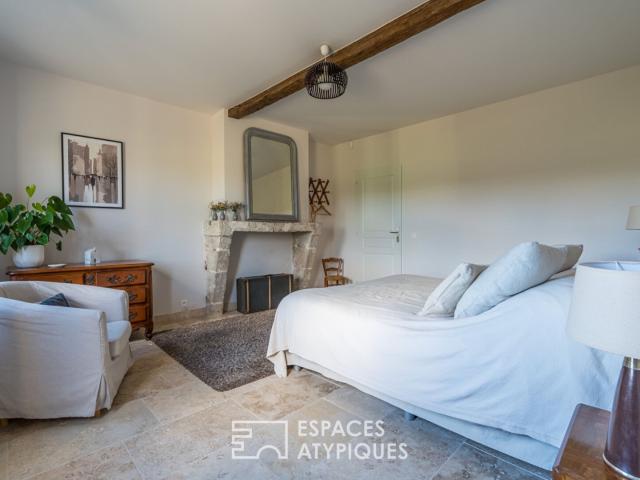 Maison vigneronne rénovée en coeur de campagne 280m² Cour Cheverny