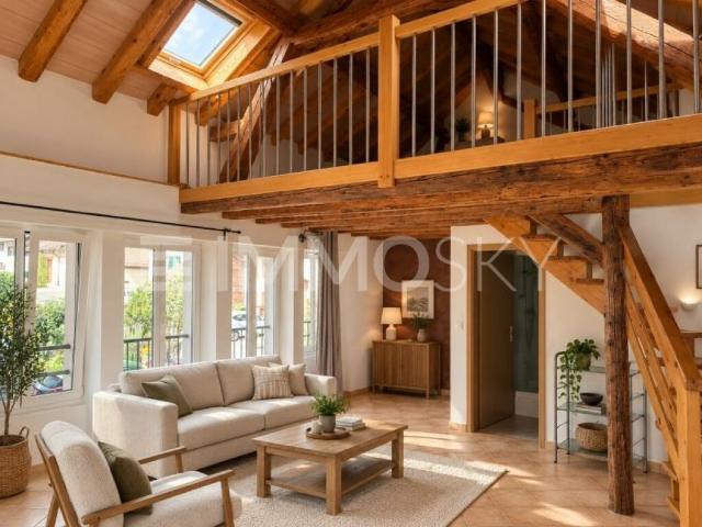 Maison villageoise avec annexe indépendante à 8 min dYverdon
