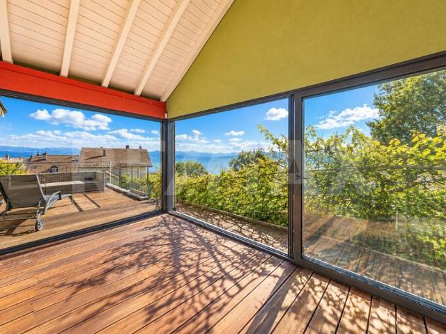 Maison villageoise de 160 m²: entre vigne et Lac Léman