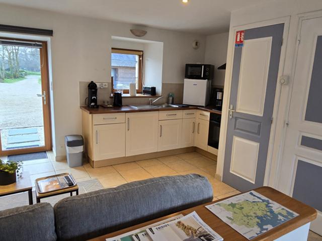 Maison/appartement avec terrasse et jardin au coeur d'un dom