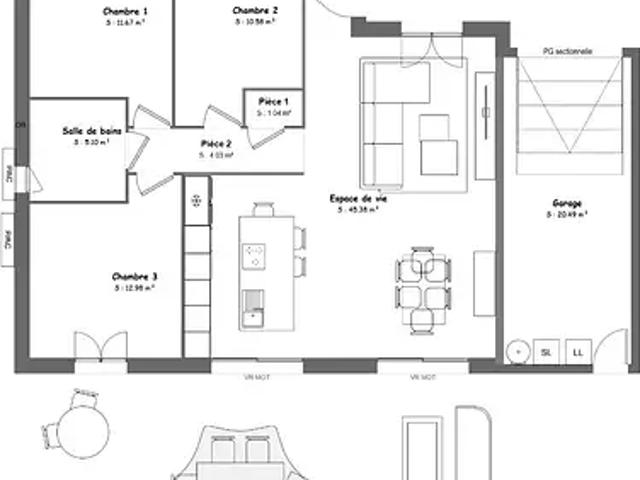 Maisoncelles Pelvey 14310 Programme neuf maison neuf à vendre 5 pièces