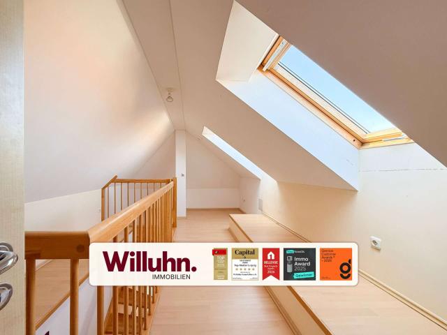 Maisonettwohnung I Dachgeschoss Ausbau 2008 I 4 Räume + Spitzboden I Tageslichtbad I Engelsgärten