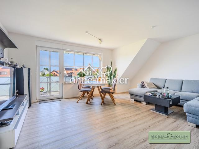 Maisonette mit besonderem Wohngefühl – 85 m², Balkon mit freiem Blick & Stellplatz