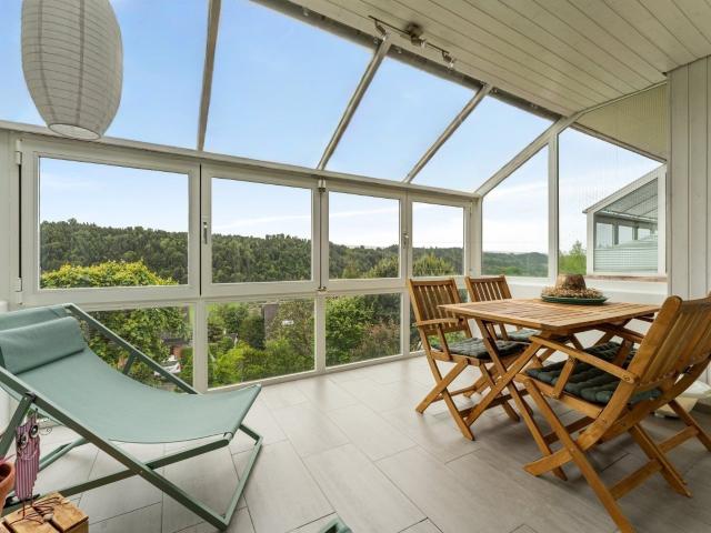 Maisonette mit Garten und Panoramablick