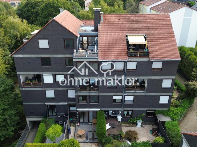 Maisonette mit Kamin und Dachterrasse │ Ihre neue Wohnung über den Dächern von Leverkusen
