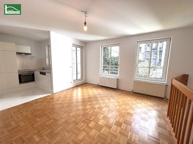 Maisonette mit Loggia & Terrasse – 4 Zimmer mit Gartenmitbenutzung und Tiefgarage in 1180 Wien