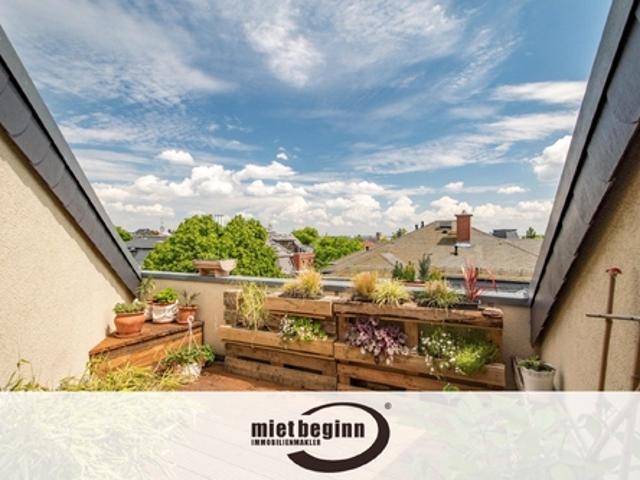 MAISONETTE & DACHTERRASSE — 152 M² IN LÖBTAU — NEUER BODEN — TAGESLICHTBAD — EINBAUKÜCHE — GÄSTE WC