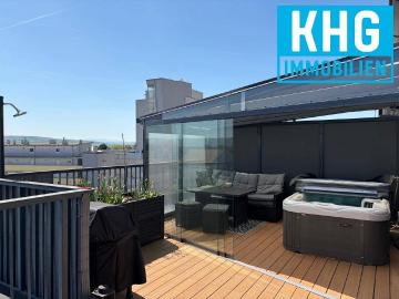 MAISONETTE PENTHOUSE DACHTERRASSE ZENTRUM BARRIEREFREI