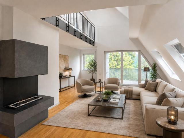 Maisonette Penthouse Harlaching mit Direktlift | Privatverkauf