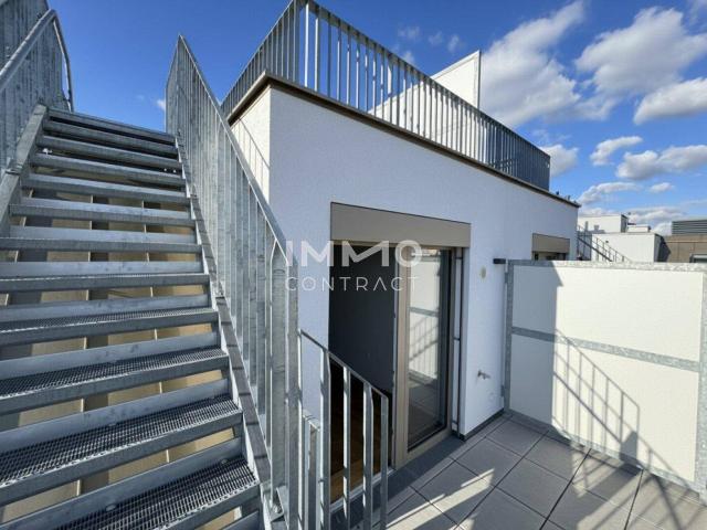 Maisonette Traum mit privater Dachterrasse und top Anbindung – BEIM DONAUUFER