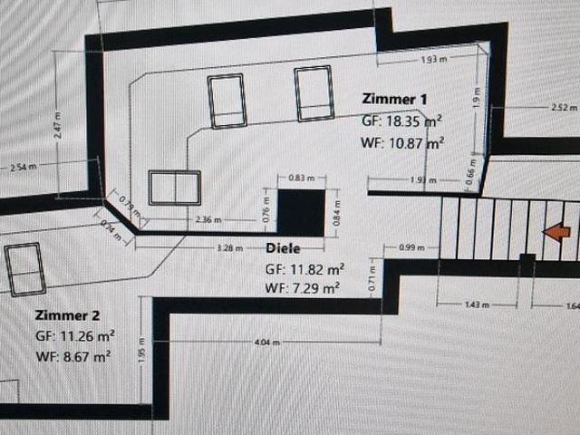 Maisonette Wohnung 3.5 Zimmer
