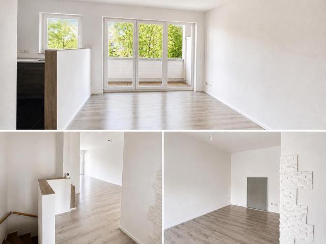 Maisonette Wohnung mit Balkon & Garten in Rheinnähe – Köln Niehl