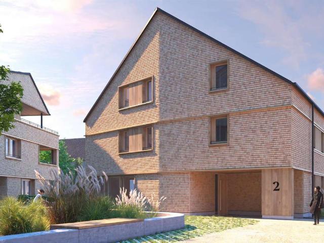 Maisonette Wohnung mit Blick in die Berge