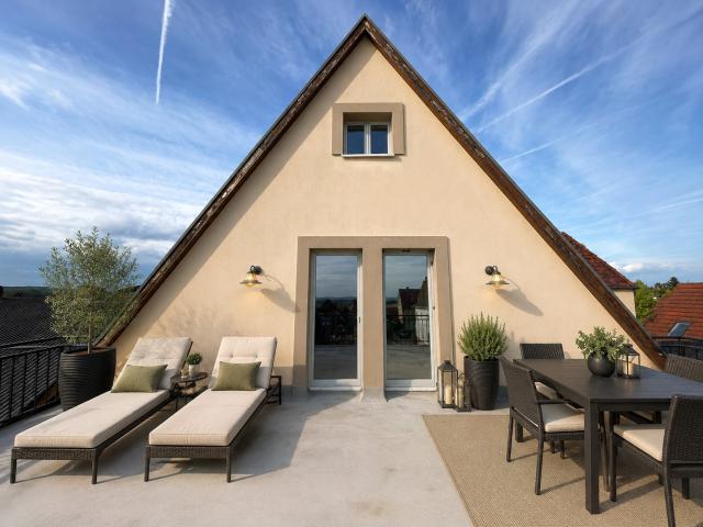 Maisonette Wohnung mit großer 40m² Dachterrasse in Sinsheim Hilsbach