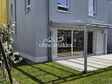 Maisonette Wohnung mit schönen S/W Garten + überdachter Terrasse + Stellplätze