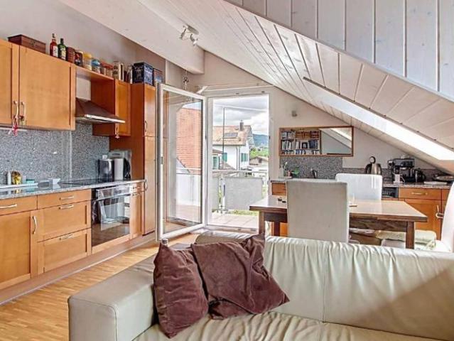 Maisonette Wohnung mit See und Alpenblick