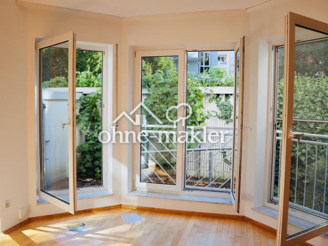 Maisonette Wohnung mit 3 Zimmern und Garten, ruhige und zentrale Lage in Niederrad