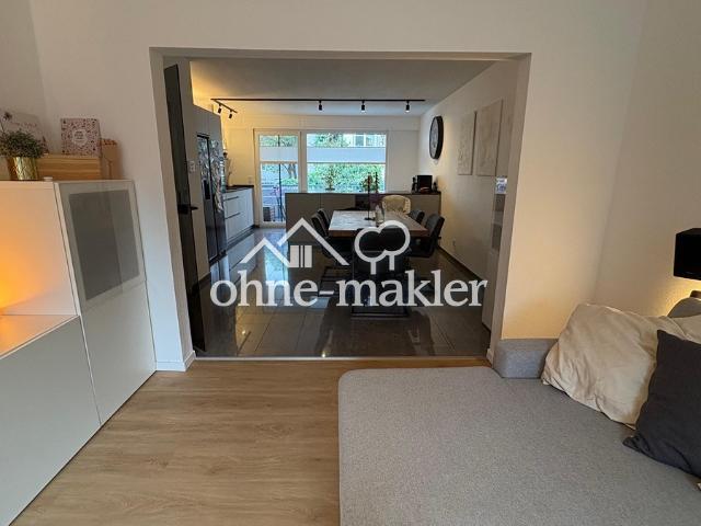 Maisonettewohnung mit Garten, Einbauküche und Garage in Herne Sodingen