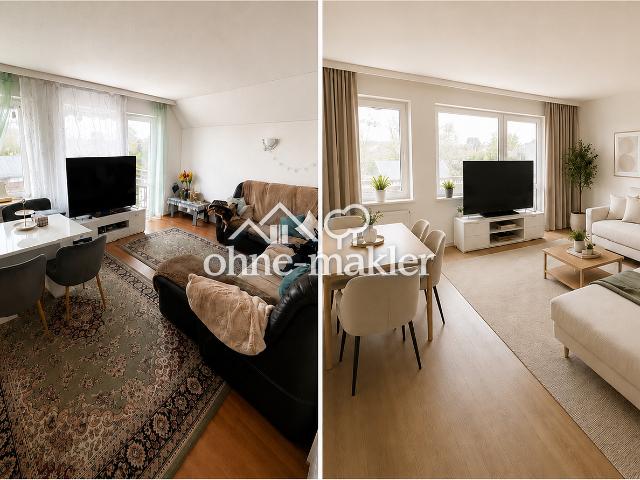 MAISONETTEWOHNUNG MIT GROSSEM BALKON