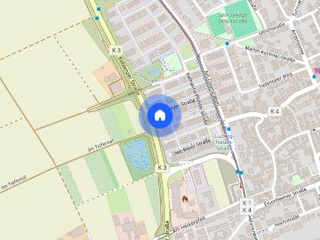 Maisonettewohnung mit Dachterrasse! 3 Zimmer, Wannenbad, TG Stellplatz