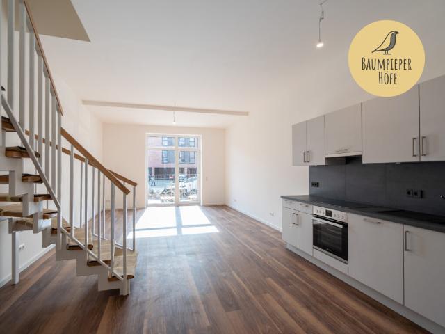 Maisonettewohnung mit Einbauküche und Terrasse