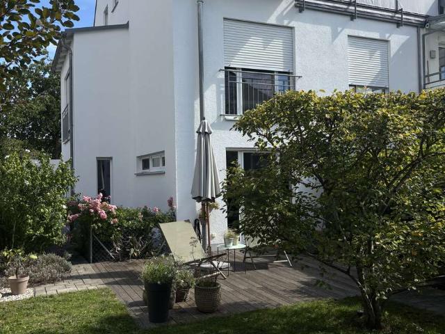 Maisonettewohnung mit Terrasse, Garten, Garage & Stellplatz