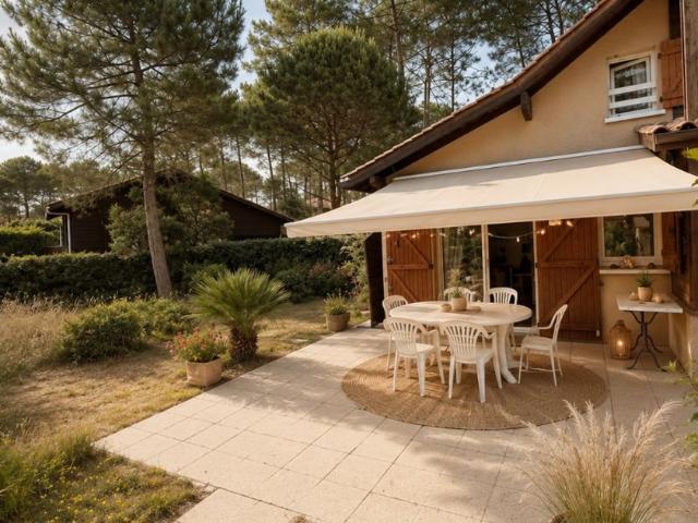 Maisonnette avec grand jardin, piscine et fort potentiel d'a. 40m² Lacanau