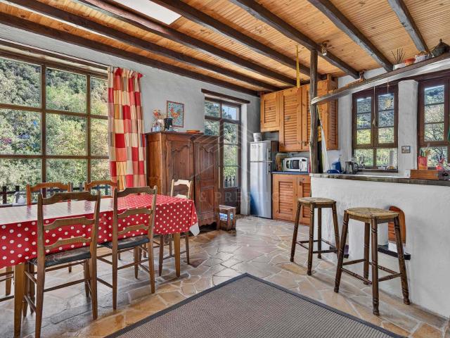 Maisons de vacances avec rivière, piscine, sur 1,25 hectare. 252m² Montferrer