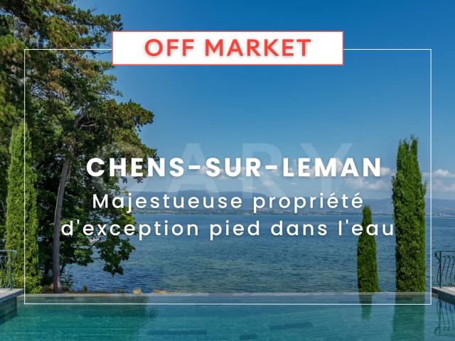 MAJESTUEUSE PROPRIÉTÉ D'EXCEPTION PIED DANS L'EAU
