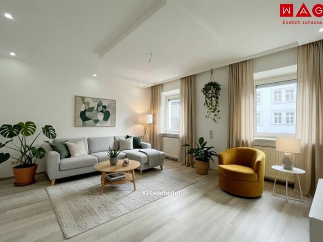 Makartviertel Linz Erdgeschosswohnung mit perfektem Grundriss & städtischem Komfort