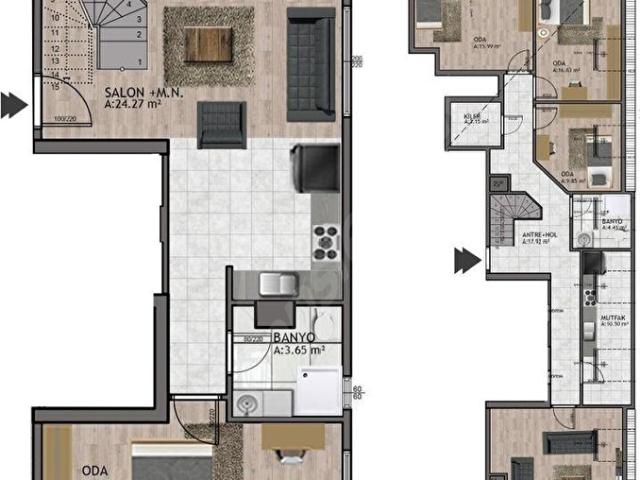 Maltepe Adatepe Sahilde Deniz Manzaralı 4+2 Çatı Dubleksi