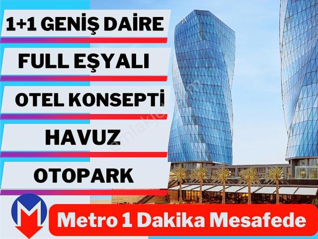 Maltepe Kiralık 1+1 Eşyalı Dap Burgu Kule Büyük M2