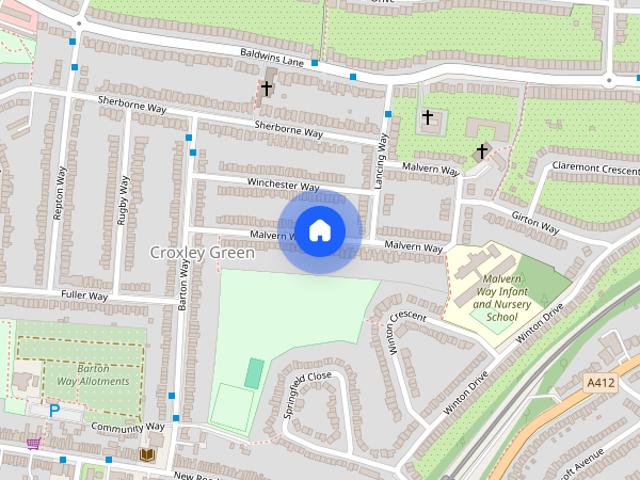 Malvern Way, Croxley Green, RICKMANSWORTH