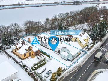 Budynek usługowy 300m2 z dużym potencjałem w Malborku