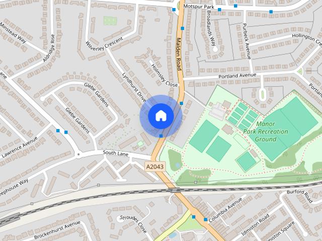Malden Road New Malden KT3