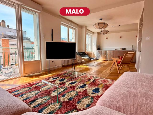 MALO Appartement T3 d'exception entièrement rénové ? Secteur Opéra/Vieux Lille