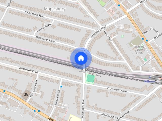Mapesbury Road, The Mapesbury