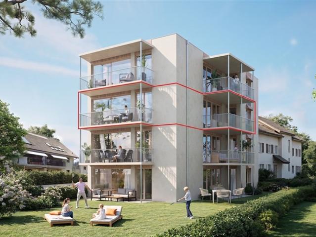 MAPLE 11 · Neue luxuriöse PSA · 2. Stock 4,5 Stücke · 108,8 m² + 2 überdachte Balkone 20,7 m²