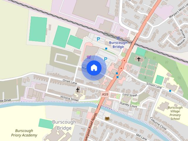 Mart Lane, Burscough, L40