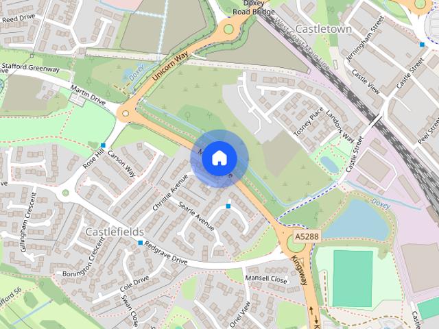 Martin Drive, Stafford, Staffordshire, ST16