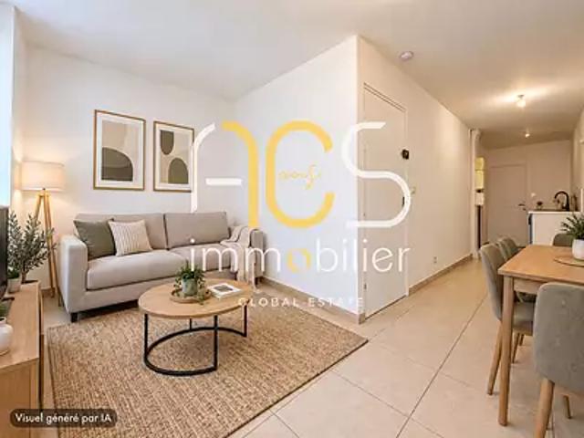 Martigues 13500 Location appartement 2 pièces t2 au dernier étage cave