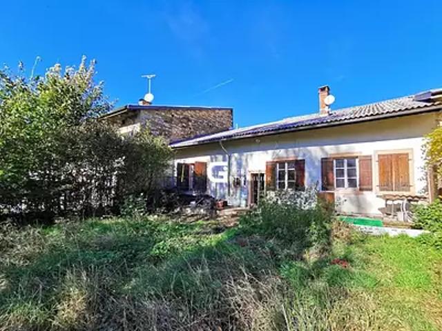Martignat 01100 Achat / Vente maison 3 pièces t3 au dernier étage terrasse