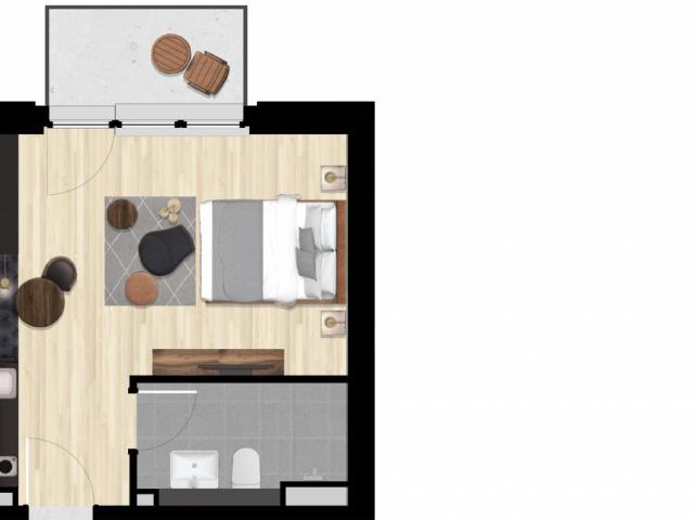 Marvellous studio in Rummelsburger